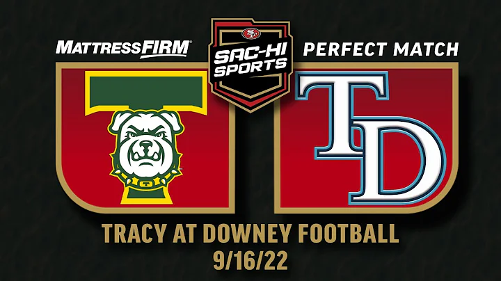 Tracy at Downey Football 9.16.22 I Mattress Firm P...