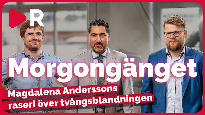 Morgongänget: Magdalena Anderssons raseri över tvångsblandningen