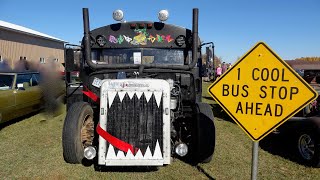 Rat Rod School Bus Chopped and Rigged to the Max.