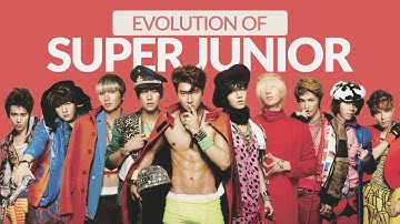 The Evolution of SUPER JUNIOR (슈퍼주니어) - Tribute to K-POP LEGENDS