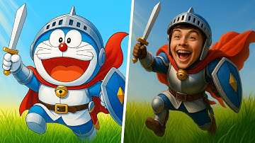 Doraemon in Real Life! All Characters AI Transformation