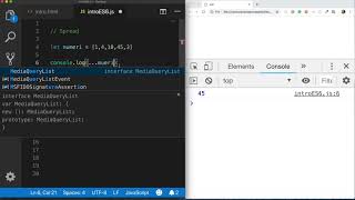operatori spread e rest - javascript es6 (parte 7)