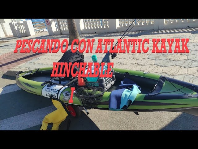 Kayak Hinchable de pesca a pedales Kraken 14