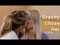 Gravity Chose Her - Lesbian Kiss - Lesbian Kissing - Girls Kissing  - Lesbian Lip Kiss - Kiss