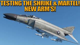TESTING the SHRIKE & MARTEL! NEW ANTI-RADIATION MISSILES! - War Thunder