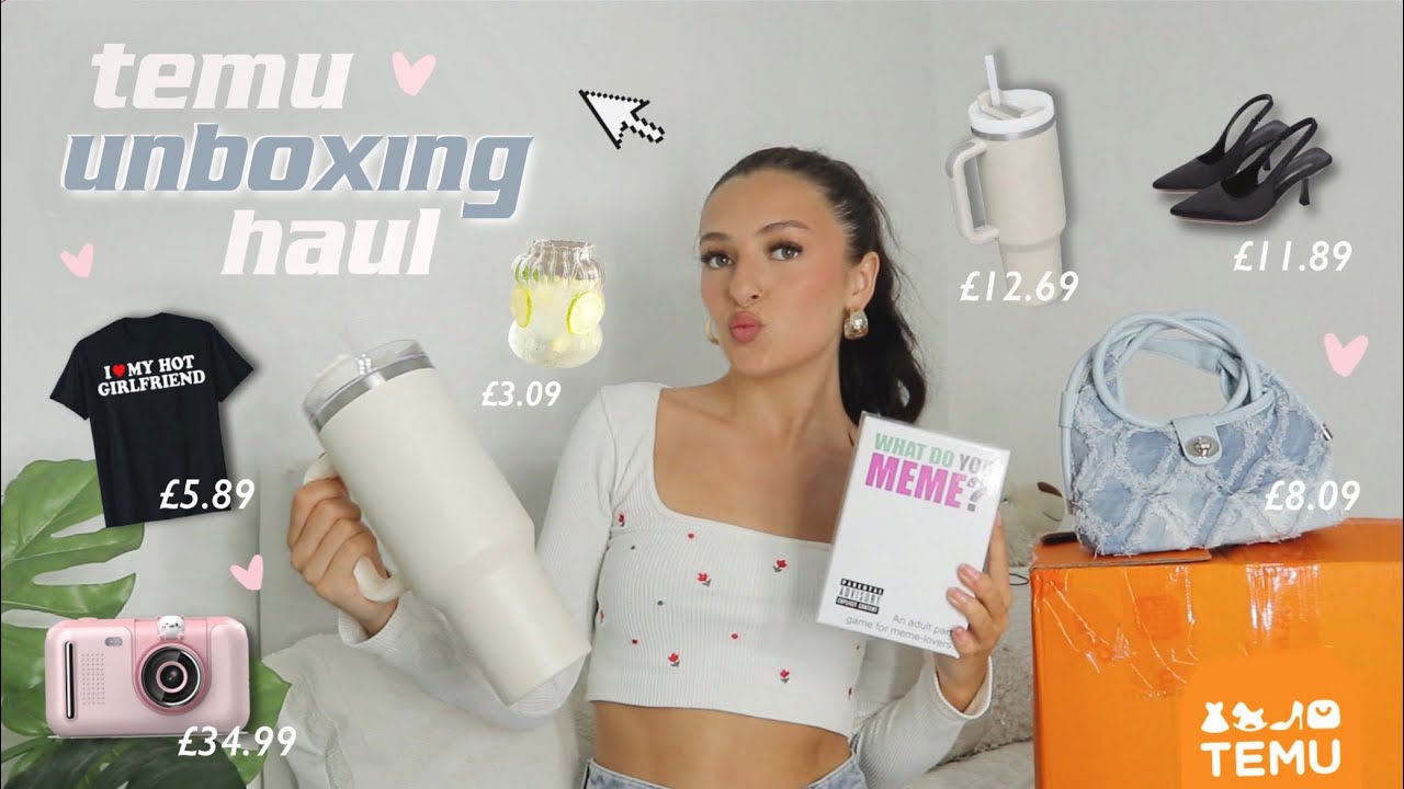 temu unboxing haul - 15 + items | uk 📦  ad
