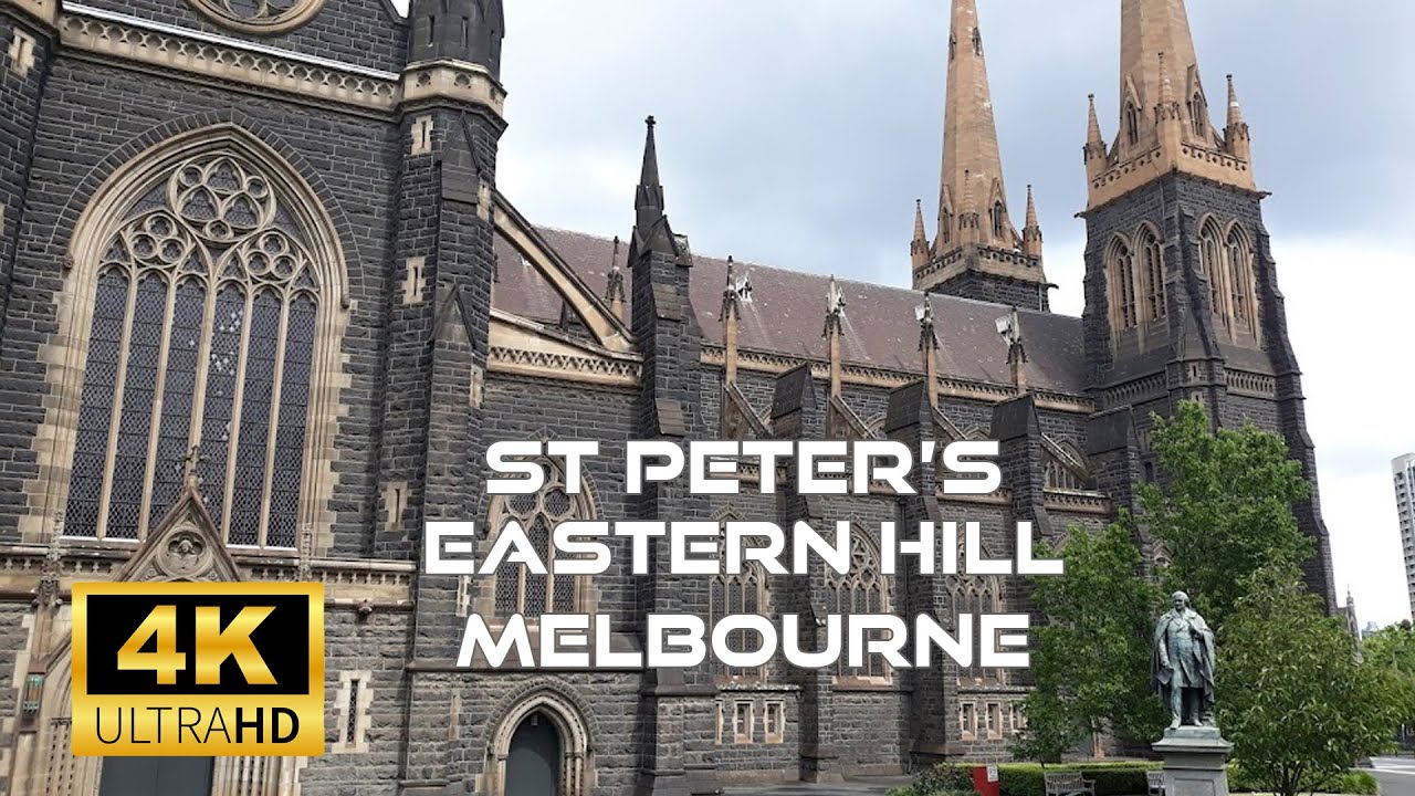 Walking Through Melbourne’s Oldest Church: St Peter’s Eastern Hill (4K Ultra HD)