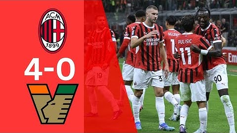 HIGHLIGHTS | Milan 4-0 Venezia | SierieA 2024/25