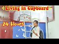 Living in a cupboard for 24 hours challenge  tamil   anis tamil lifestyle