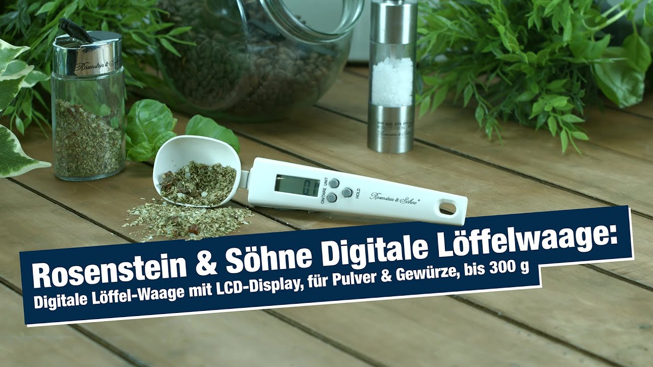 Rosenstein & Söhne Waage für Kleinstmengen