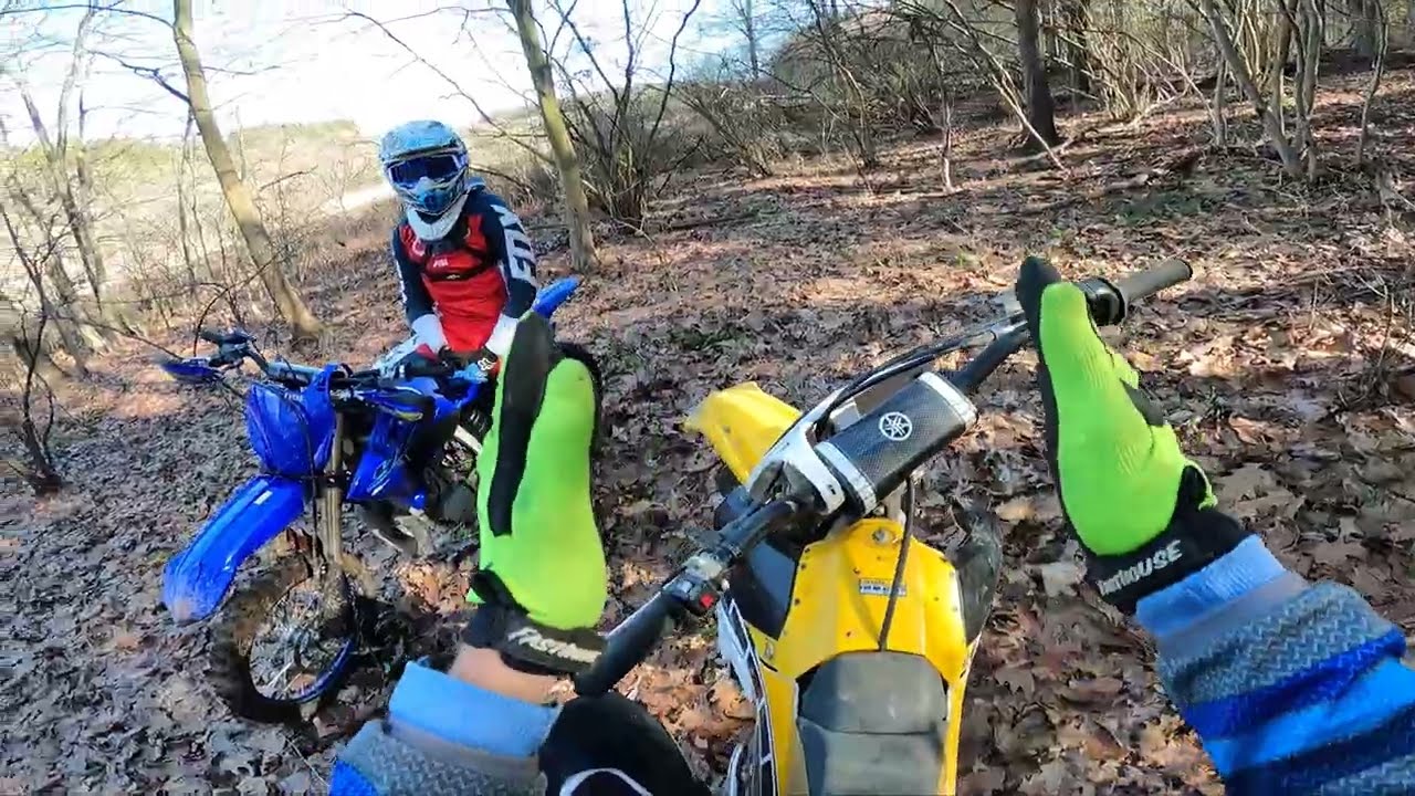 Let's build some single track! - [How to Make Dirt Bike Trails] - YouTube