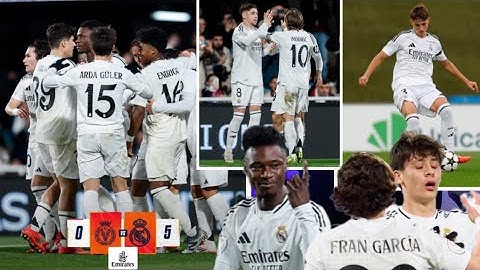 Deportiva Minera 0-5 Madrid 😎Guller⚽️⚽️Modric⚽️Cama⚽️Valverde⚽️ On Copa Dey Ray Star P🏆👑🤍🤍