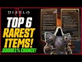 The RAREST Items In Diablo 4! Blizzard Confirms Insane Uniques &amp; How To Get Them!!
