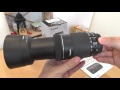 Canon EF-S 55-250mm 1:4-5,6 IS STM lens unboxing, setup and sample photos