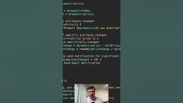 Eloquent isDirty() and wasChanged() for Model Update #laravel
