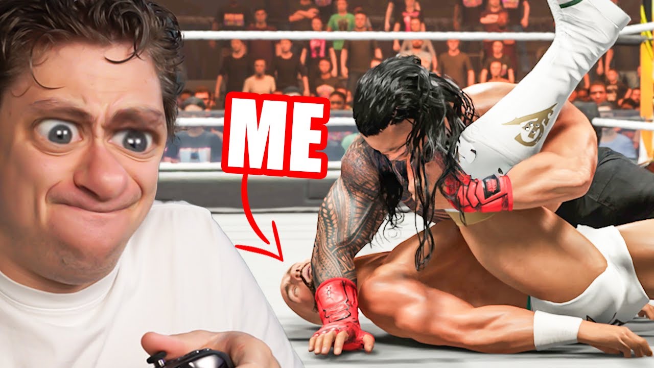 WWE 2k25 Смешные моменты и Ярость (Эта игра сложная)
