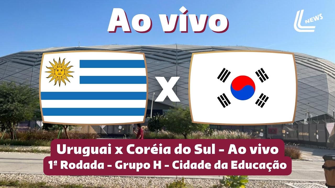 Onde assistir ao jogo de Uruguai x Coreia? Veja online grátis