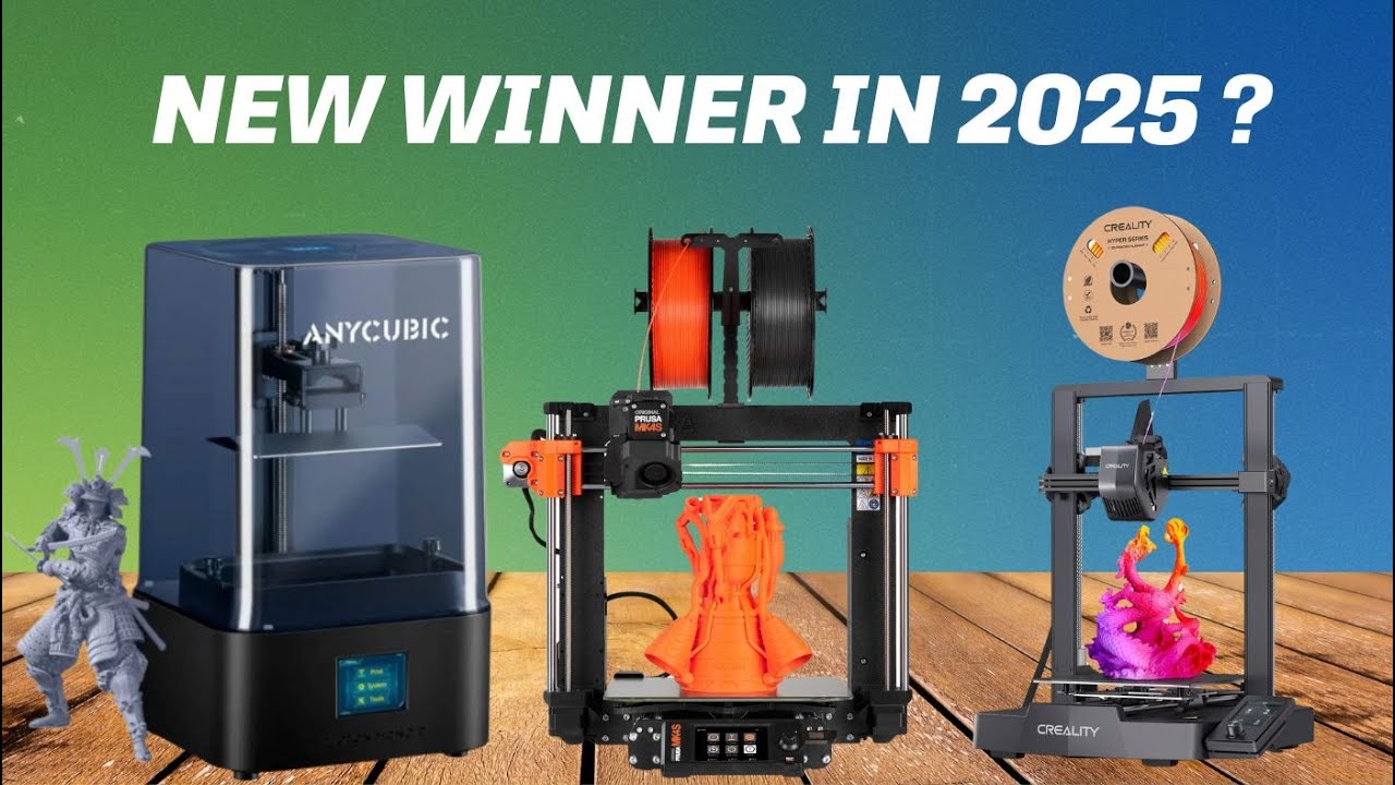 Top 5 Best 3D Printers 2025 - The Top 5 To Consider Today - YouTube