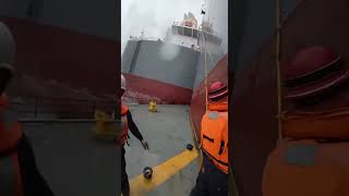 Russian tanker Deck POV During Massive Tanker Collision