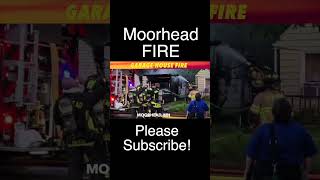 BREAKING NEWS: Moorhead House Fire, Elderly Man Gets Out