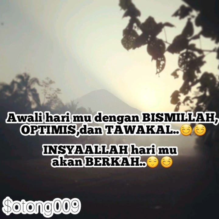 Story WA.kata-kata selamat pagi versi ISLAMI😊😊