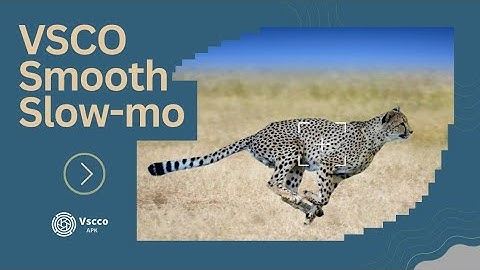 How To Create Smooth Slow-motion with VSCO