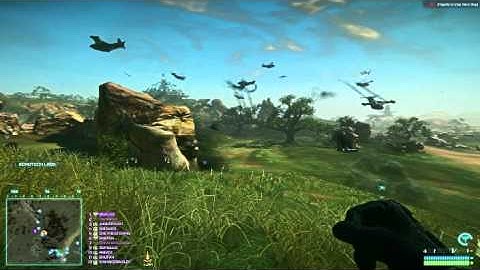 Planetside 2 Galaxy Crash
