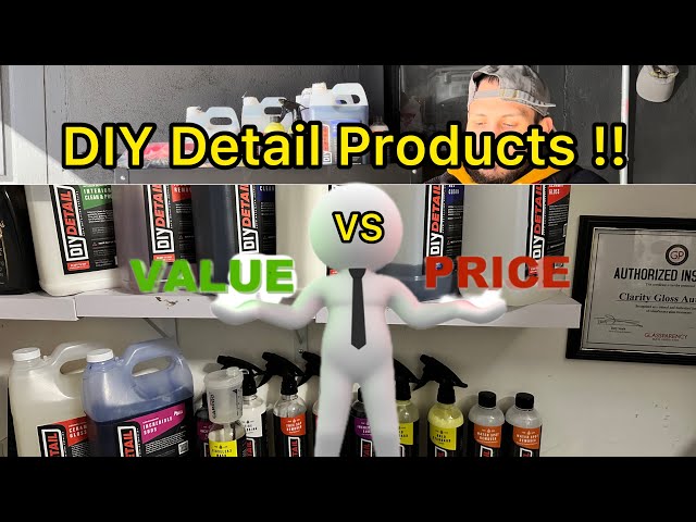 The Best DIY Car Detail Products? VALUE VS PRICE Opinions And