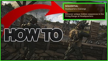 HOW TO FIND ALL THE FIRING RANGE HIDDEN SEQUENCES IN CALL OF DUTY WW2