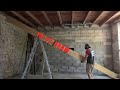 We Lifted This GIANT Beam Alone 💪 | French Renovation-Last One Hopefully