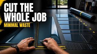 POV: How I Cut & Organize Window Film for an ENTIRE Project