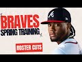 Live braves roster update starting pitching battle  spring training standouts