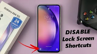 How To Disable Lock Screen Shortcuts On Samsung Galaxy A54 5G screenshot 4