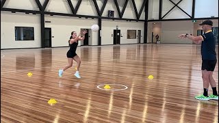 NETBALL DRILL: THREE X THREE screenshot 3