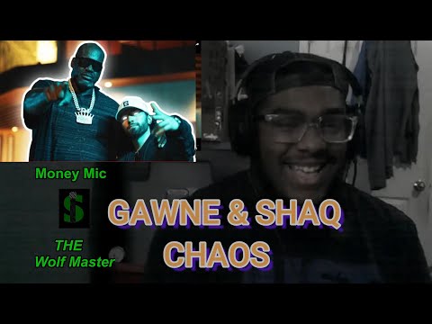 RAPPER REACTS TO Shaquille O'Neal & GAWNE - CHAOS| THIS IS A PHENOMINAL COLLAB!!!