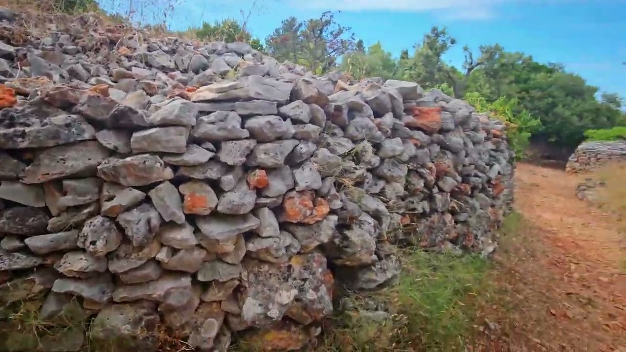 Walking Humac Village  Hvar Croatia 4k walking tour