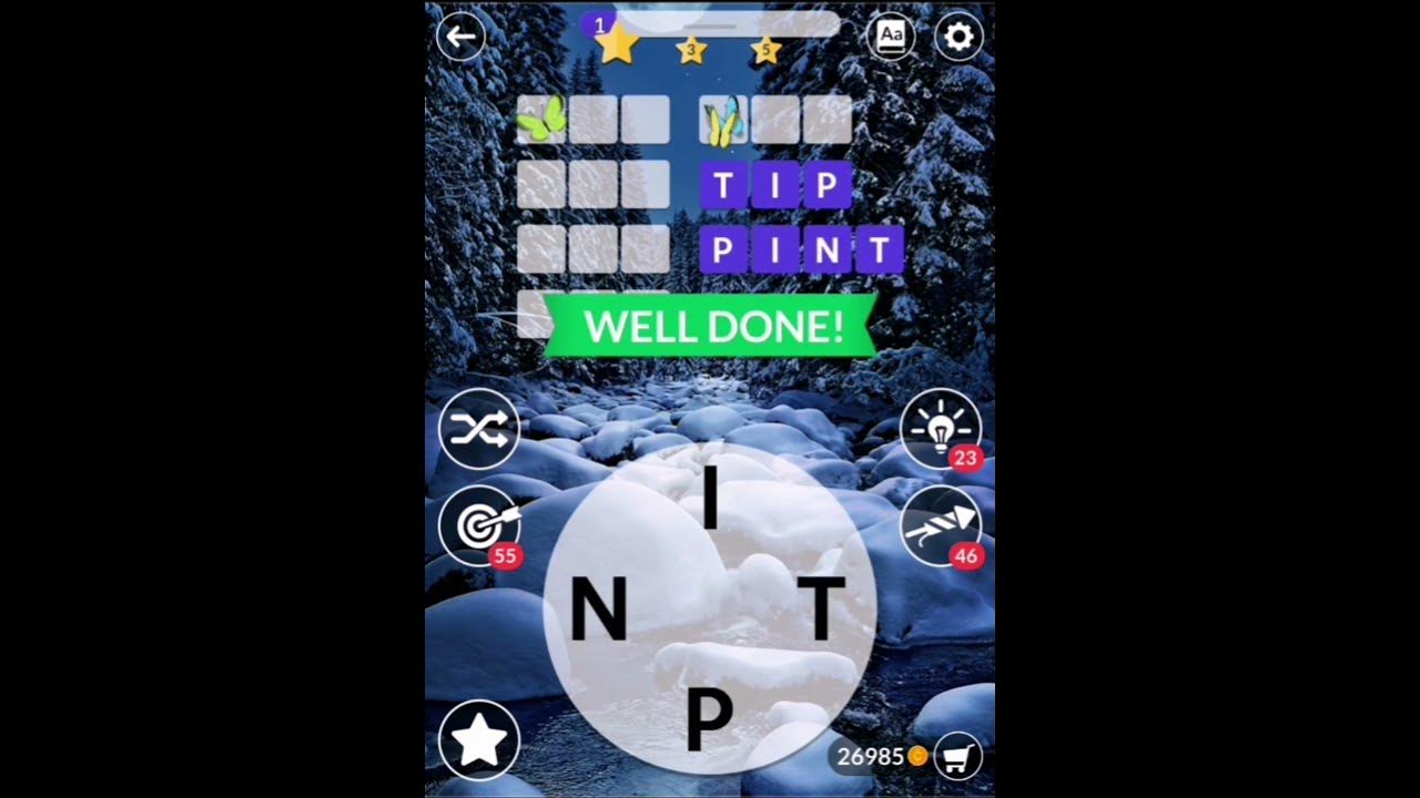 Wordscapes Uncrossed Daily Puzzle December 08, 2023 Answers
