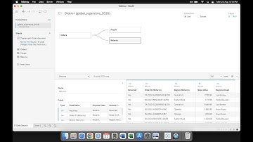 Tableau | Multiple Relationship Error Solution