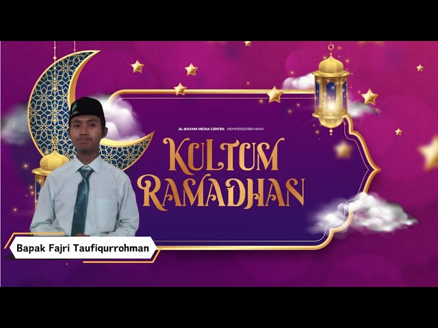 KULTUM RAMADHAN 1445 H - 4 Golongan yang Dirindukan Surga class=