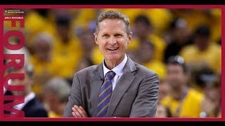 Golden State Warriors Head Coach Steve Kerr
