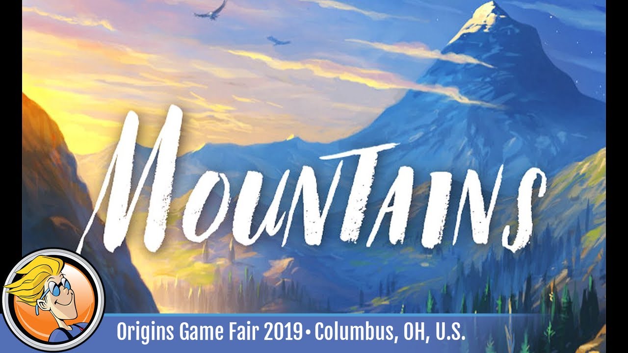 Mountains — game overview at Origins Game Fair 2019