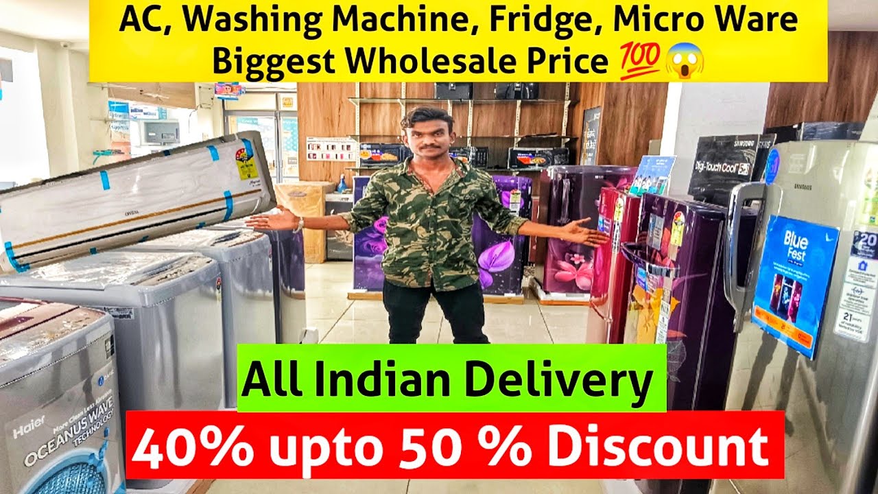 Ac Fridge Wholesale Market Home Appliances Ahmedabad Electronic