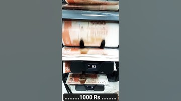 Counting Pakistani 5000 Rupees Notes with Money Counting Machine | ATM Currency #turnaroundtime