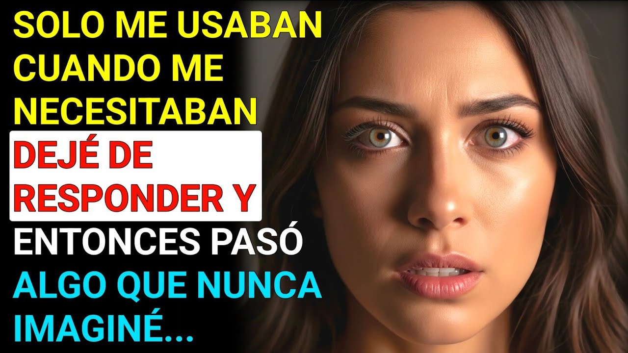 Dejé De Responder A Quienes Me Usaban… Y Ellos No Lo Esperaban 😶