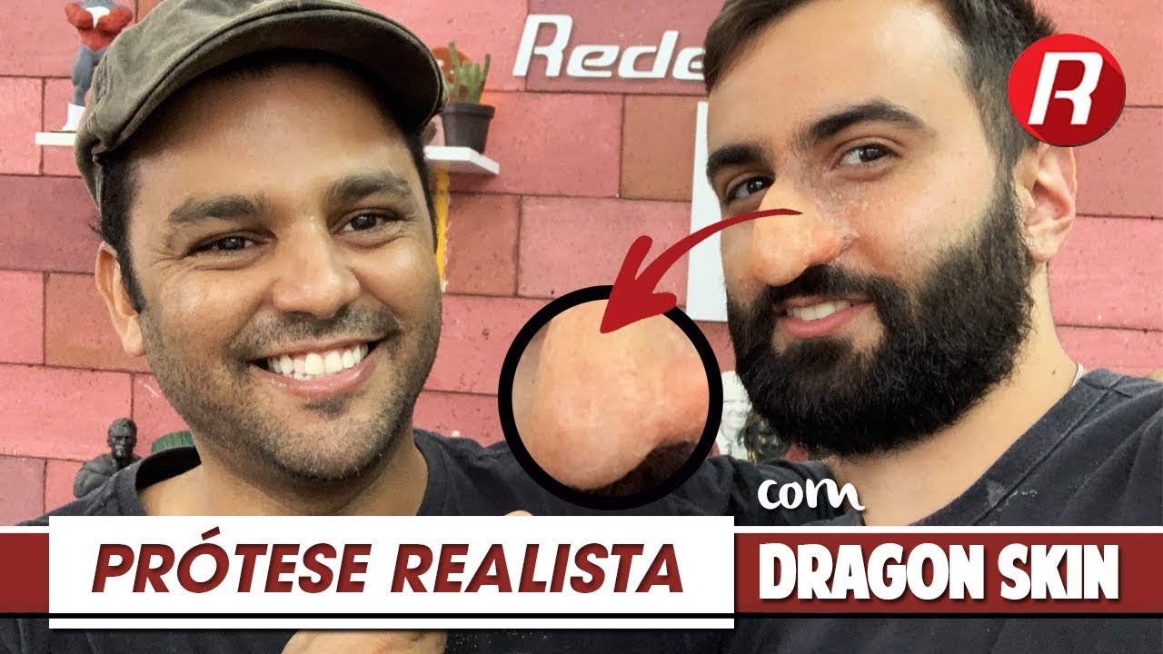 Prótese realista - Faça a sua (Técnica de filmes de Hollywood) Feat. Jorge Eduardo