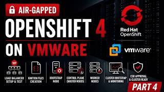 How to Install OpenShift 4.20 in an Air-Gapped | Part 4 | Bootstrap, Masters , Infra & Worker Nodes