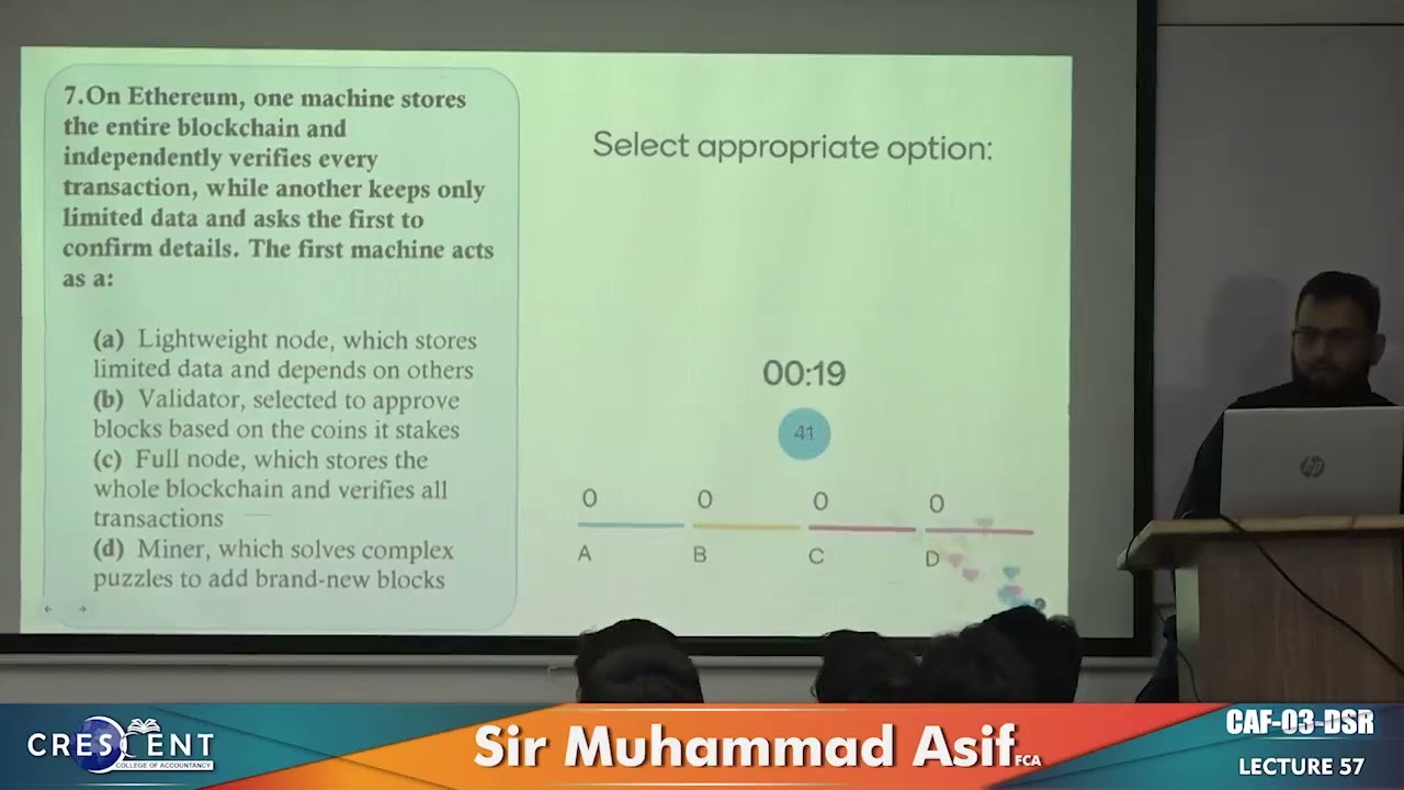 CAF 3 SIR MUHAMMAD ASIF LECTURE 57