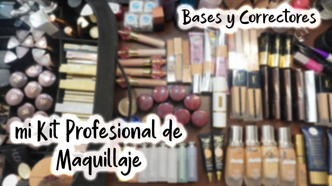 Mi Kit Profesional de Maquillaje - Vol II Bases y Correctores -Pamela Segura