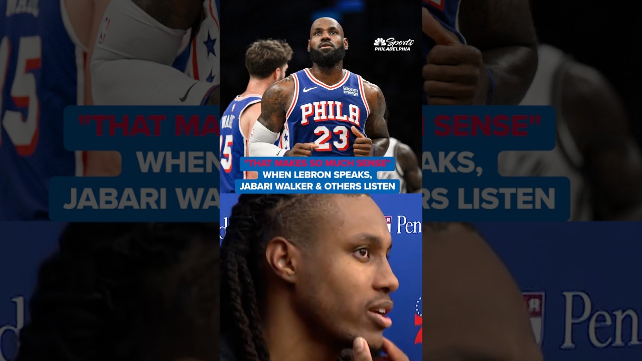 Jabari Walker tells how when LeBron James speaks, the rest of them listen