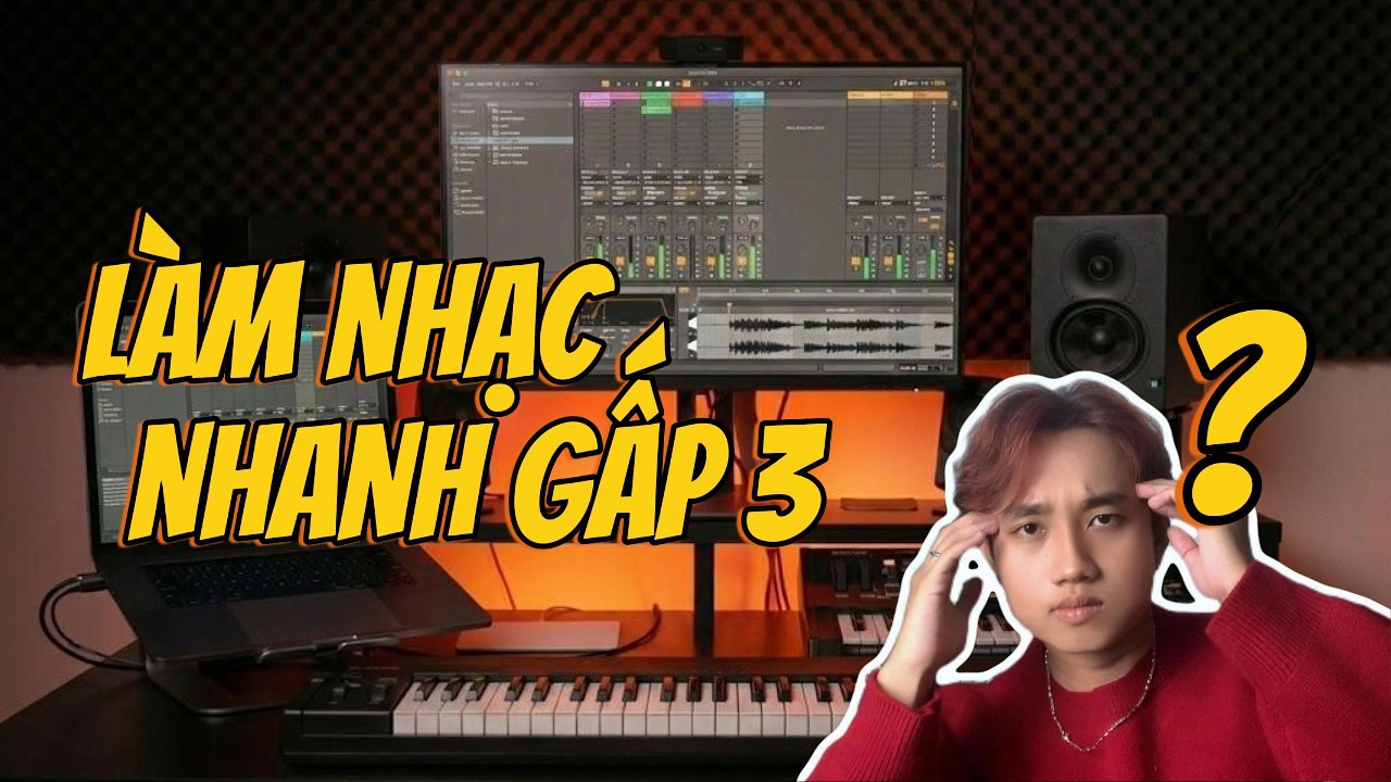 QUY TRÌNH 3 BƯỚC LÀM NHẠC GIÚP NGƯỜI MỚI KHÔNG CÒN MƠ HỒ